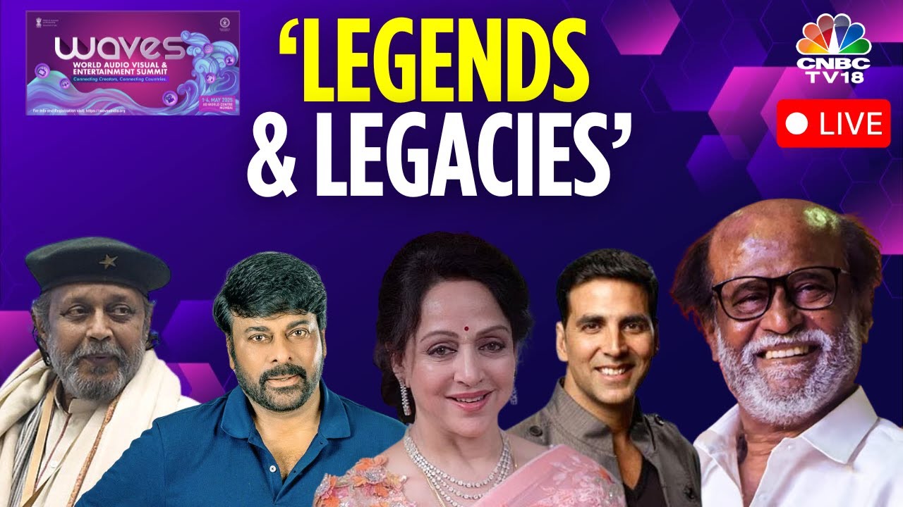 WAVES Summit 2025 LIVE | Legends & Legacies: The Stories That Shaped India’s Soul | N18L