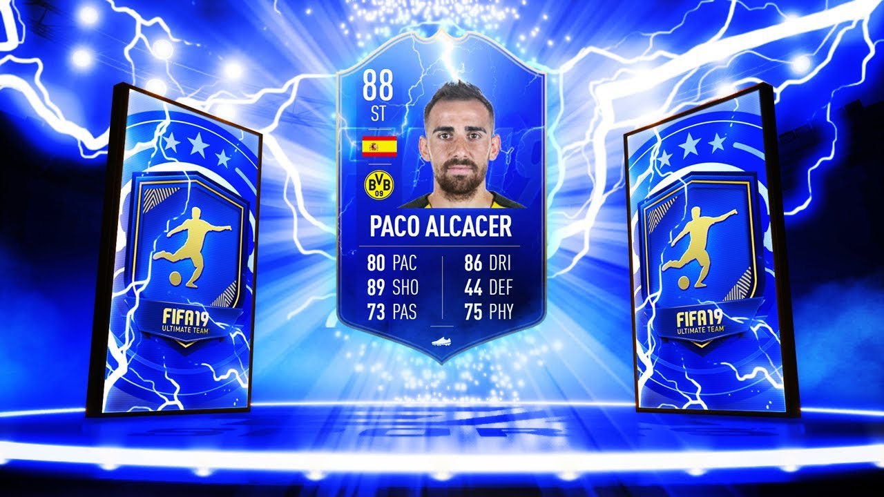 IS THIS THIS WORST CARD IN THE GAME??? TOTS MOMENTS ALCACER!!! FIFA 19 Ultimate Team