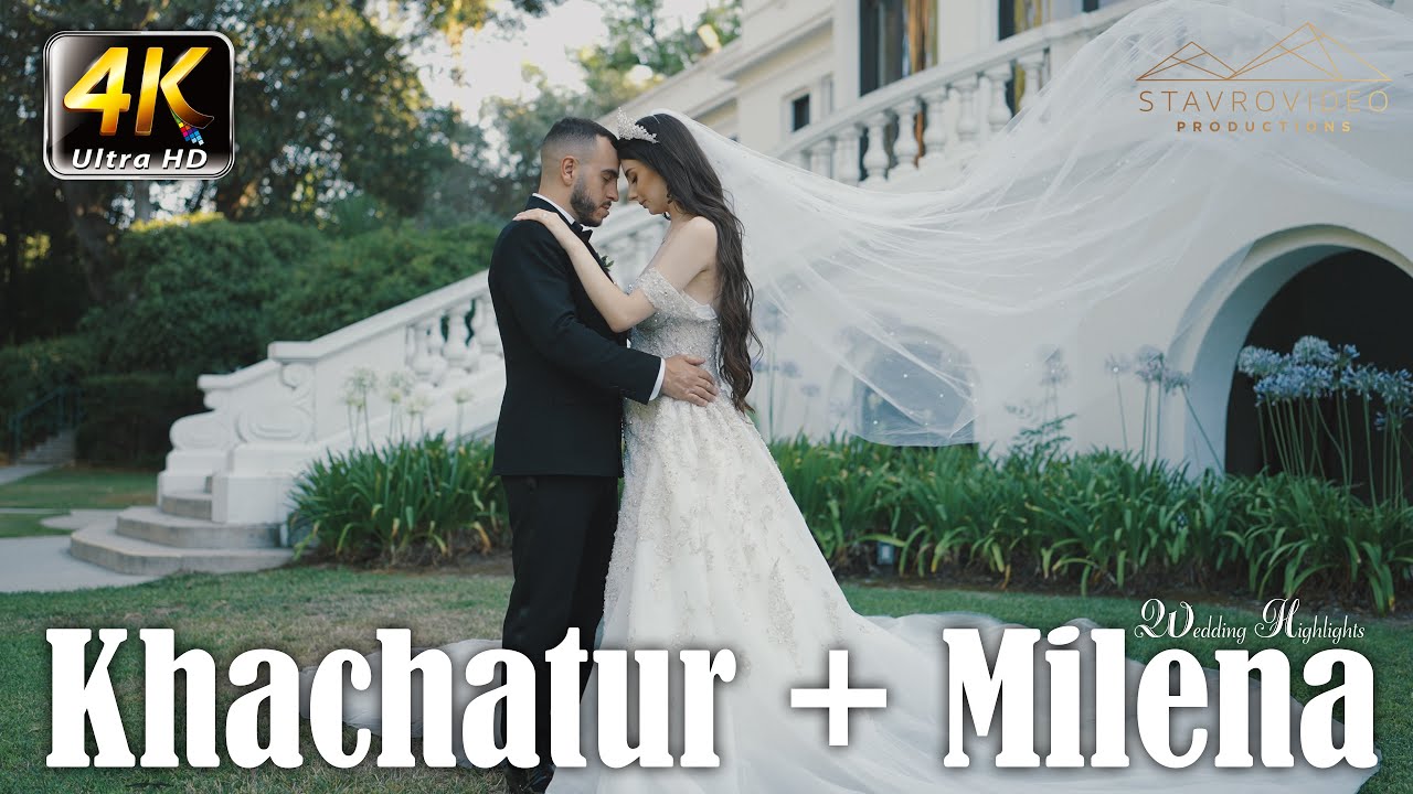 Khachatur + Milena's Wedding 4K UHD Highlights at Grand Venue st Leon Church and Museum of History