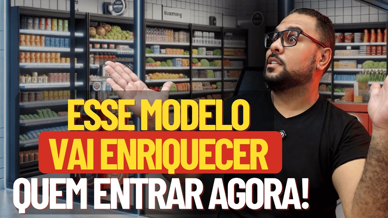 O NOVO SUPERMERCADO DE BAIRRO!  LUCRATIVIDADE E ZERO FUNCIONÁRIO!