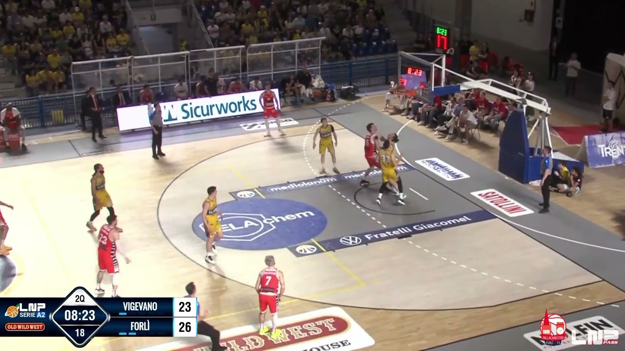 Quarti di finale (G4) Elachem Vigevano - Unieuro Forlì 69-95 | Gli highlights della partita
