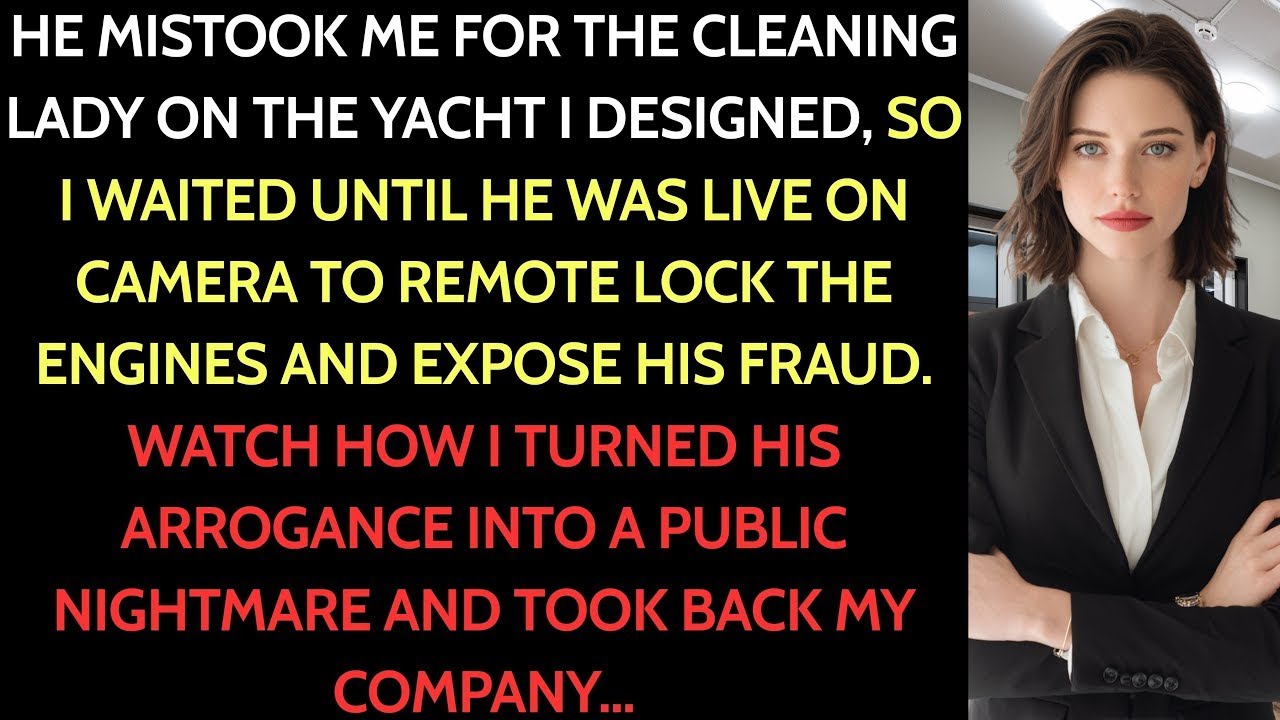 He Called Me the Cleaning Lady – I Remote Locked His Yacht & His Career | #CorporateRevenge