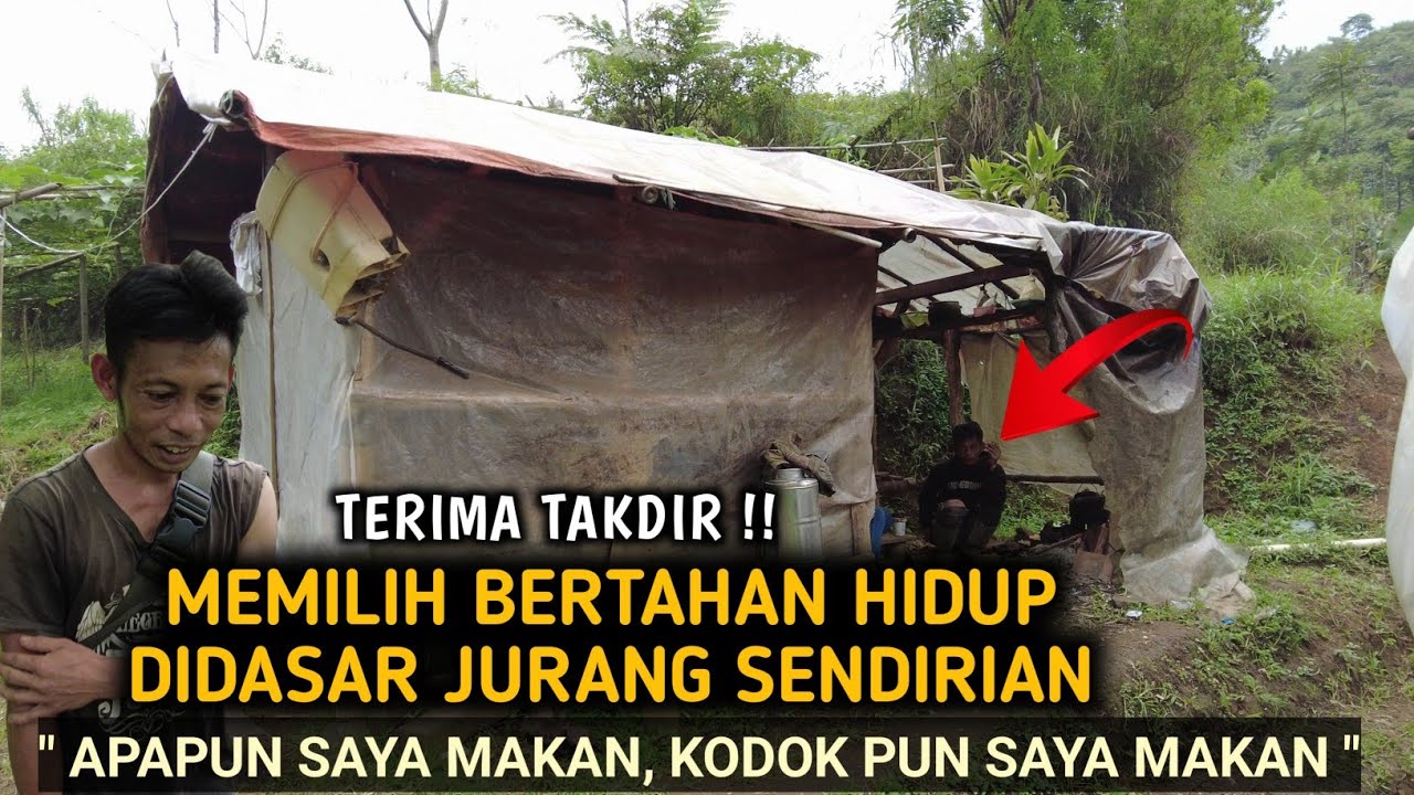 TERIMA TAKDIR‼️USEP BERTAHAN HIDUP SENDIRI DIDASAR JURANG SETELAH TERTIPU BEKERJA DI PALEMBANG
