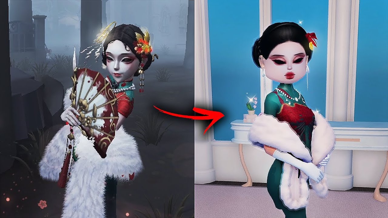RECREATING ICONIC IDENTITY V SKINS IN DRESS TO IMPRESS!