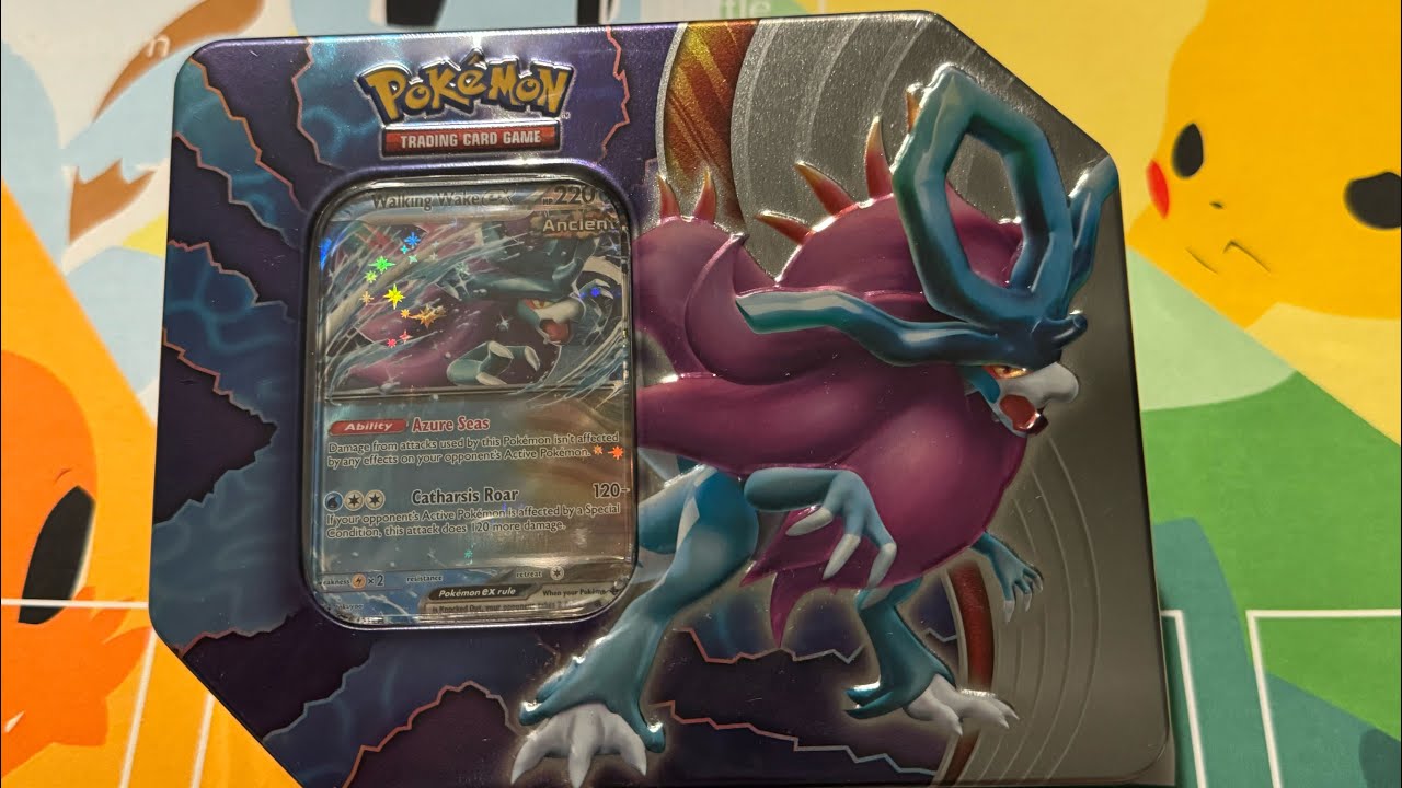 Paradox Clash Walking Wake EX Tin – INSANE PULLS or a Bust?! 👀