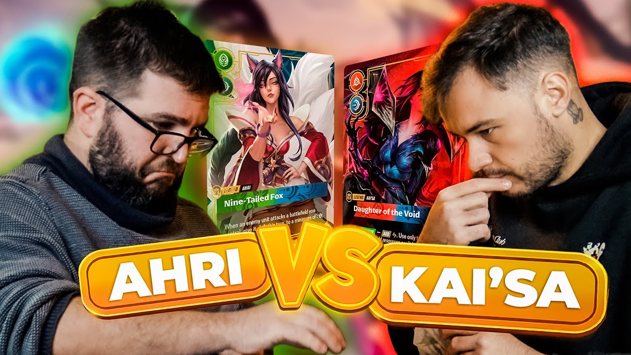 DUELO EN LA GRIETA entre Ahri y Kai'Sa | Partida a Riftbound contra   @FTRTCG  ep. 15