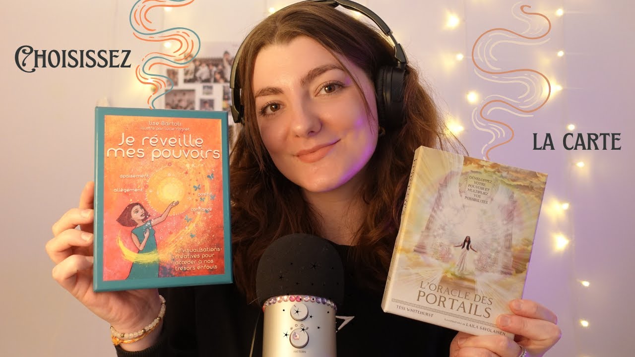 ASMR︱TIRAGE DE CARTES: un message pour toi 🩷