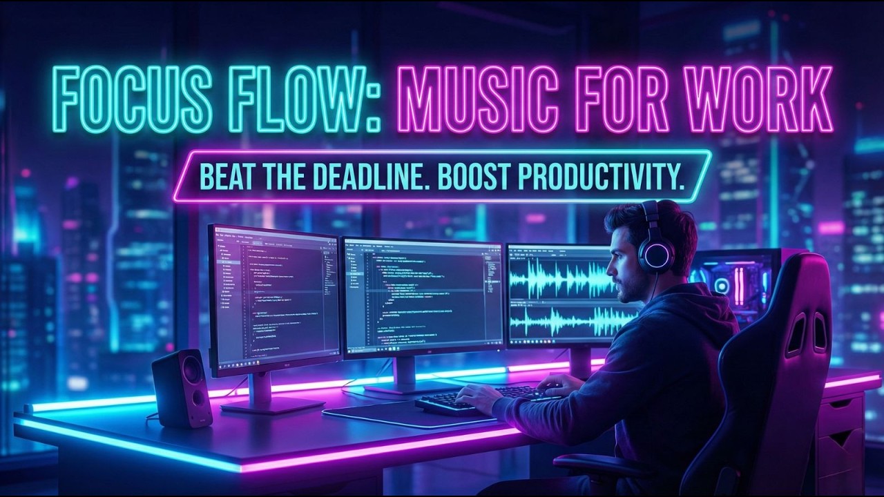 Get Things Done ⏳ High Productivity Focus Music