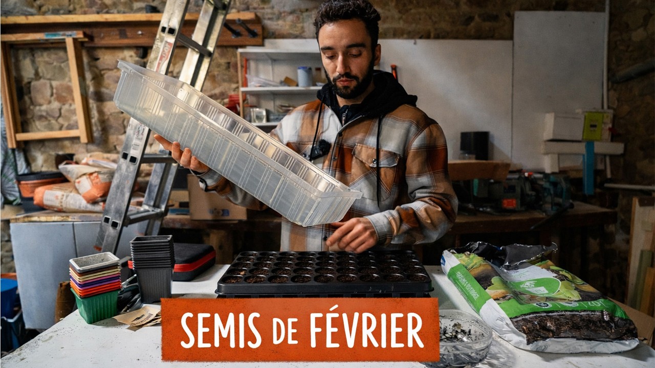 Que semer en février ? Mes semis au potager étape par étape