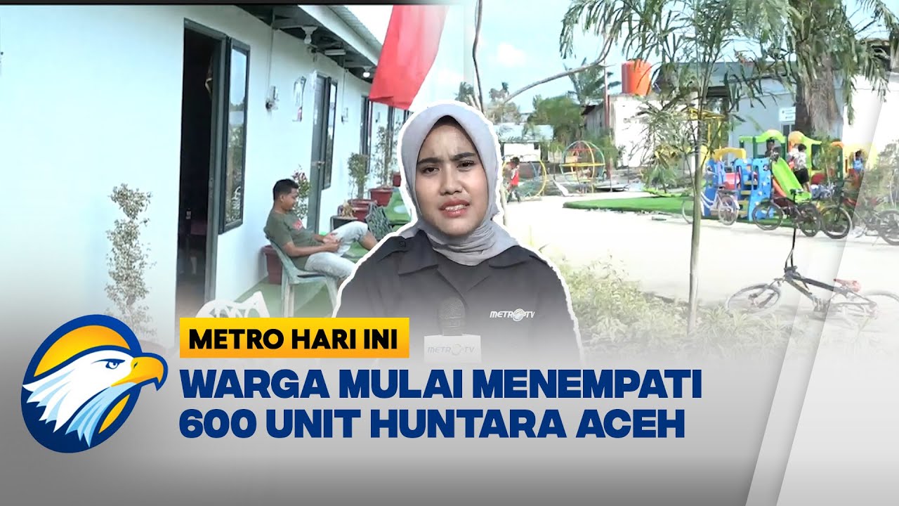 Hunian Danantara di Aceh Tamiang Sudah Mulai Dihuni Warga - [Metro Hari Ini]