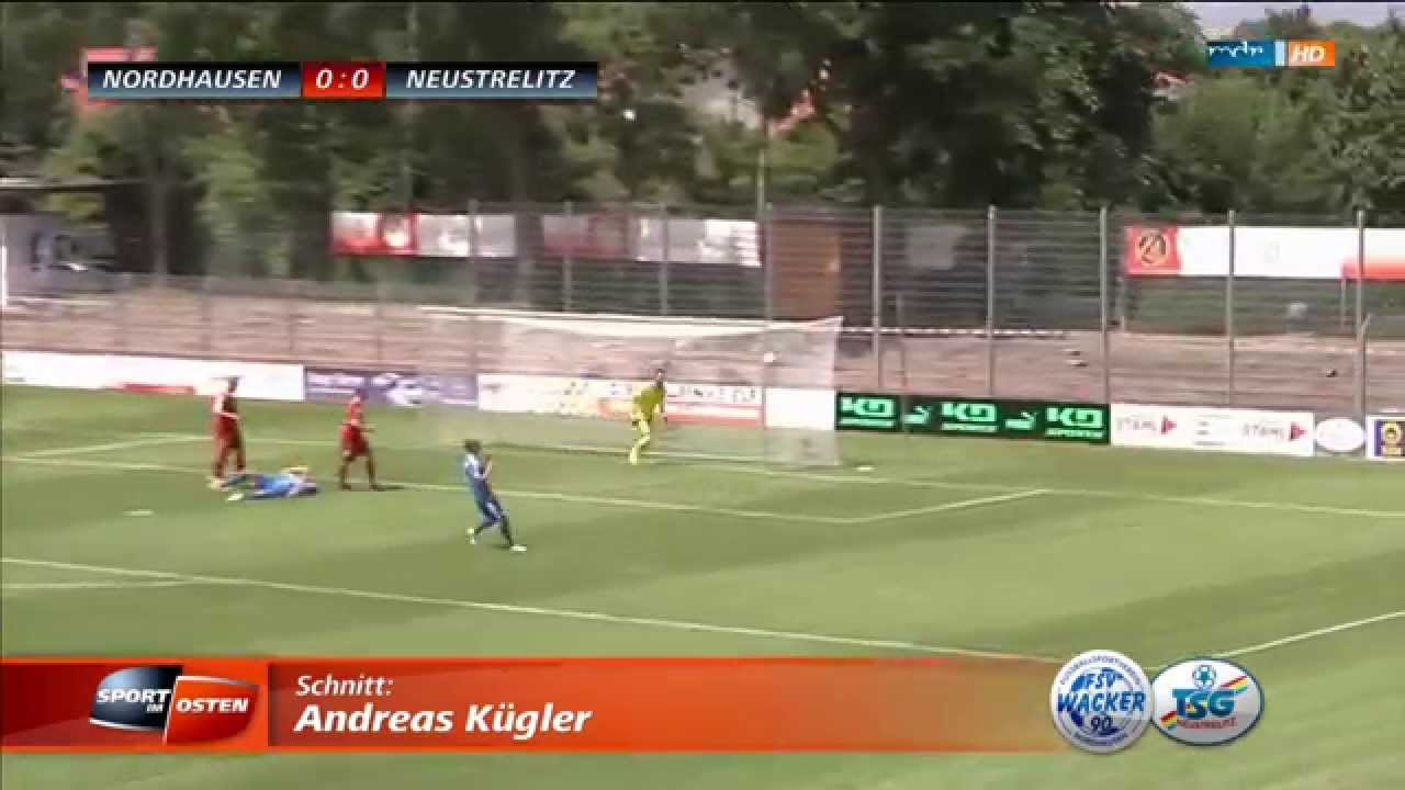1. Spieltag: Wacker Nordhausen - TSG Neustrelitz mdr Sport im Osten