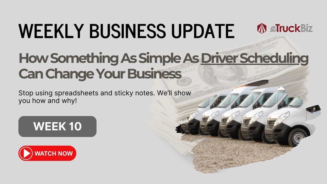 How Something As Simple As Driver Scheduling Can Change Your Business