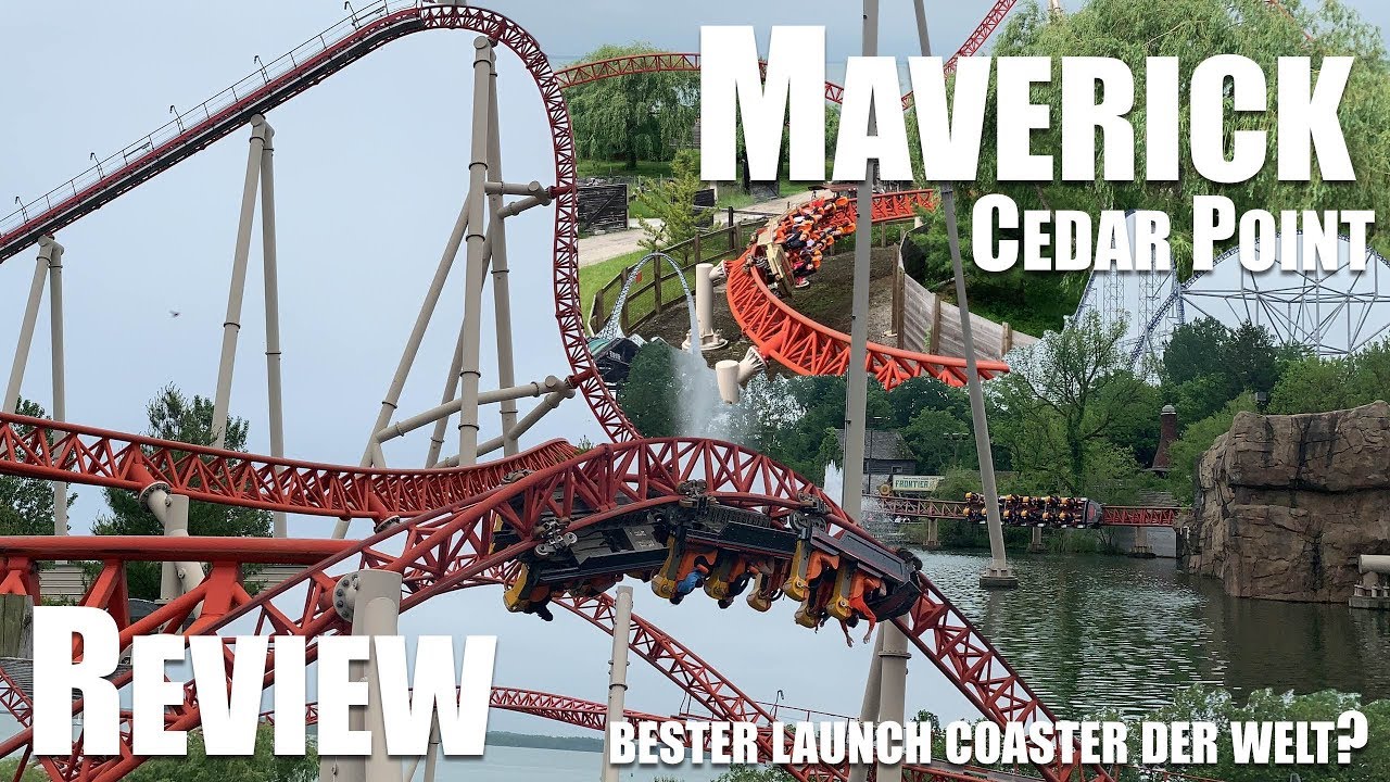 [Review] Maverick | Cedar Point | Bester Launch Coaster der Welt? |  Intamin Blitz Coaster