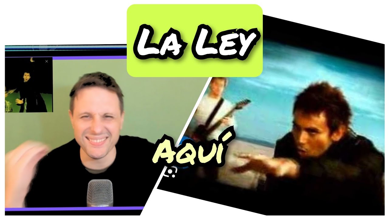 PRIMERA reacción a  La Ley - Aquí   (Video oficial)