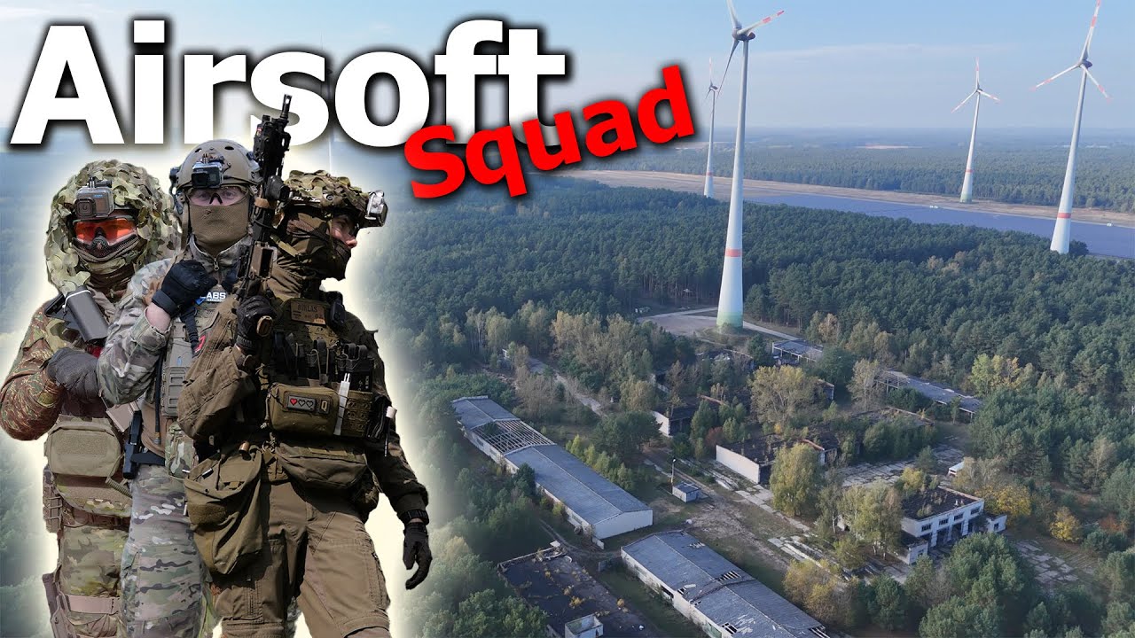 Taktisches Airsoft Squad Gameplay auf dem größten Spielfeld Deutschlands!