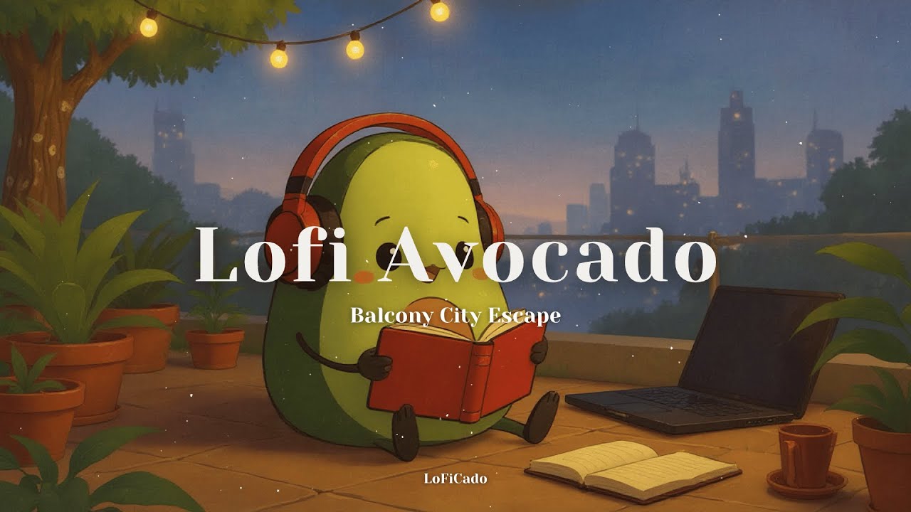 Balcony City Escape Lofi for Homework & Late Nights 🌆 | 