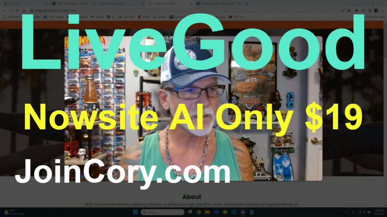 LiveGood Nowsite AI $19.00 For 30 Days Is Insane Deal, Leads!