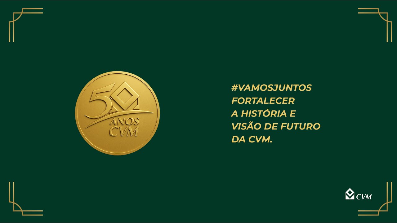 Teaser | Selo Comemorativo 50 anos CVM