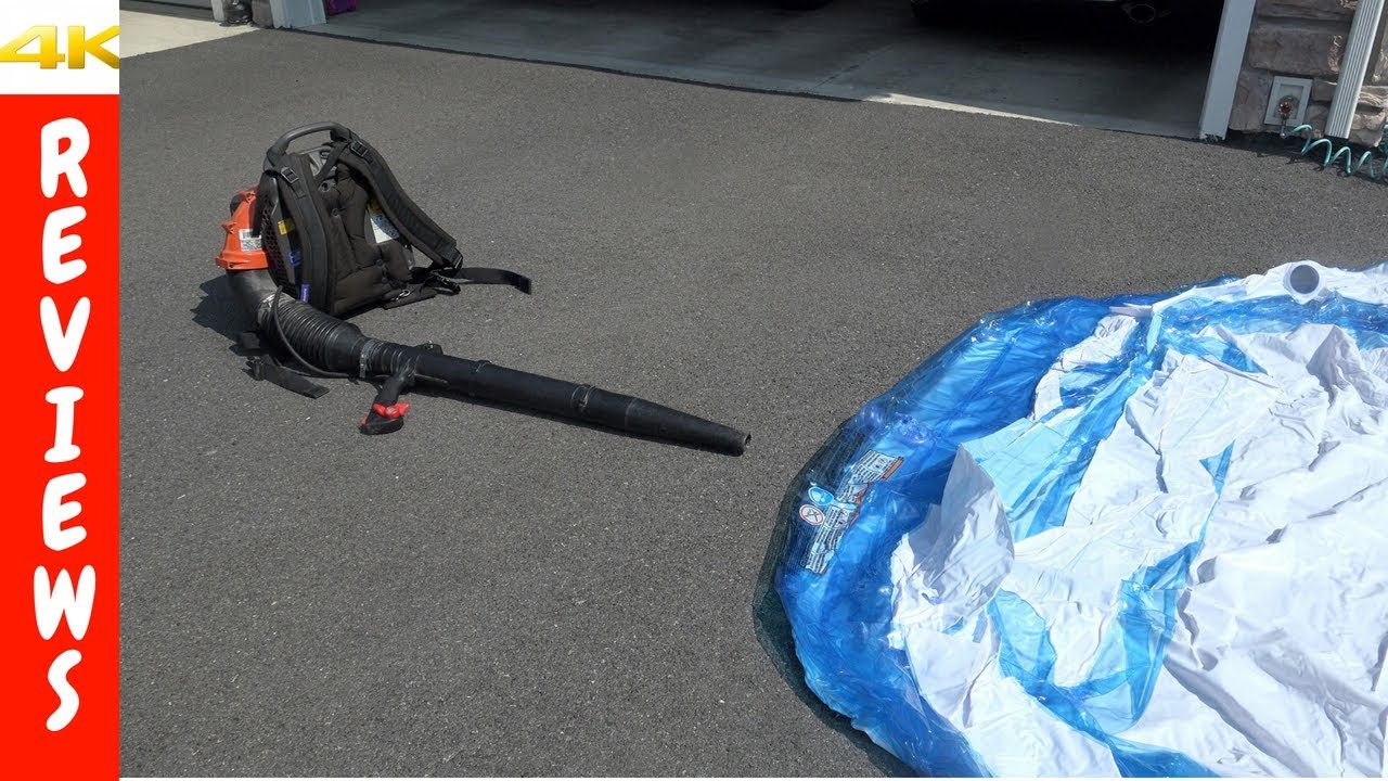 How To Inflate A Swimming Pool In 2 Minutes