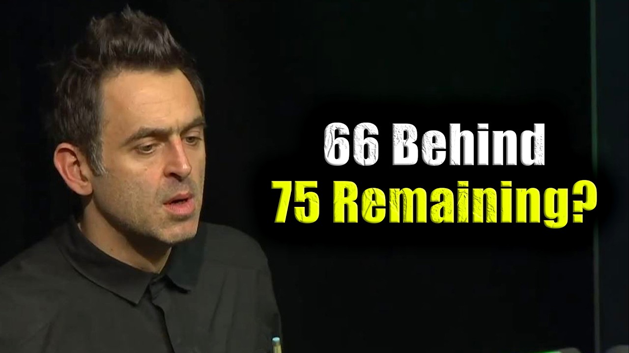 Ronnie O'Sullivan Was in Good Form That Day!