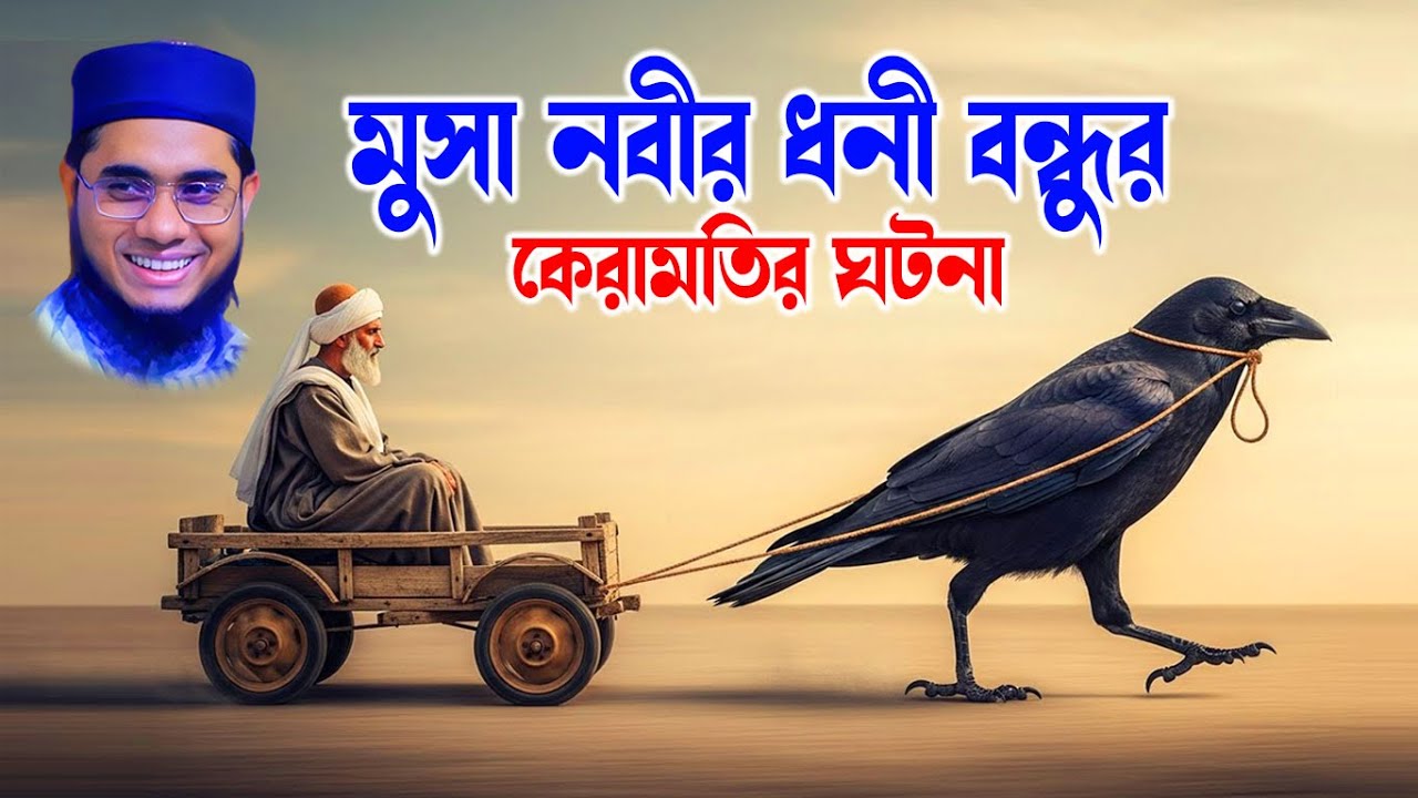 মুসা নবীর ধনী বন্ধুর কেরামতির ঘটনা | Mufti Shahidur Rahman Mahmudabadi Waz | BD Waz