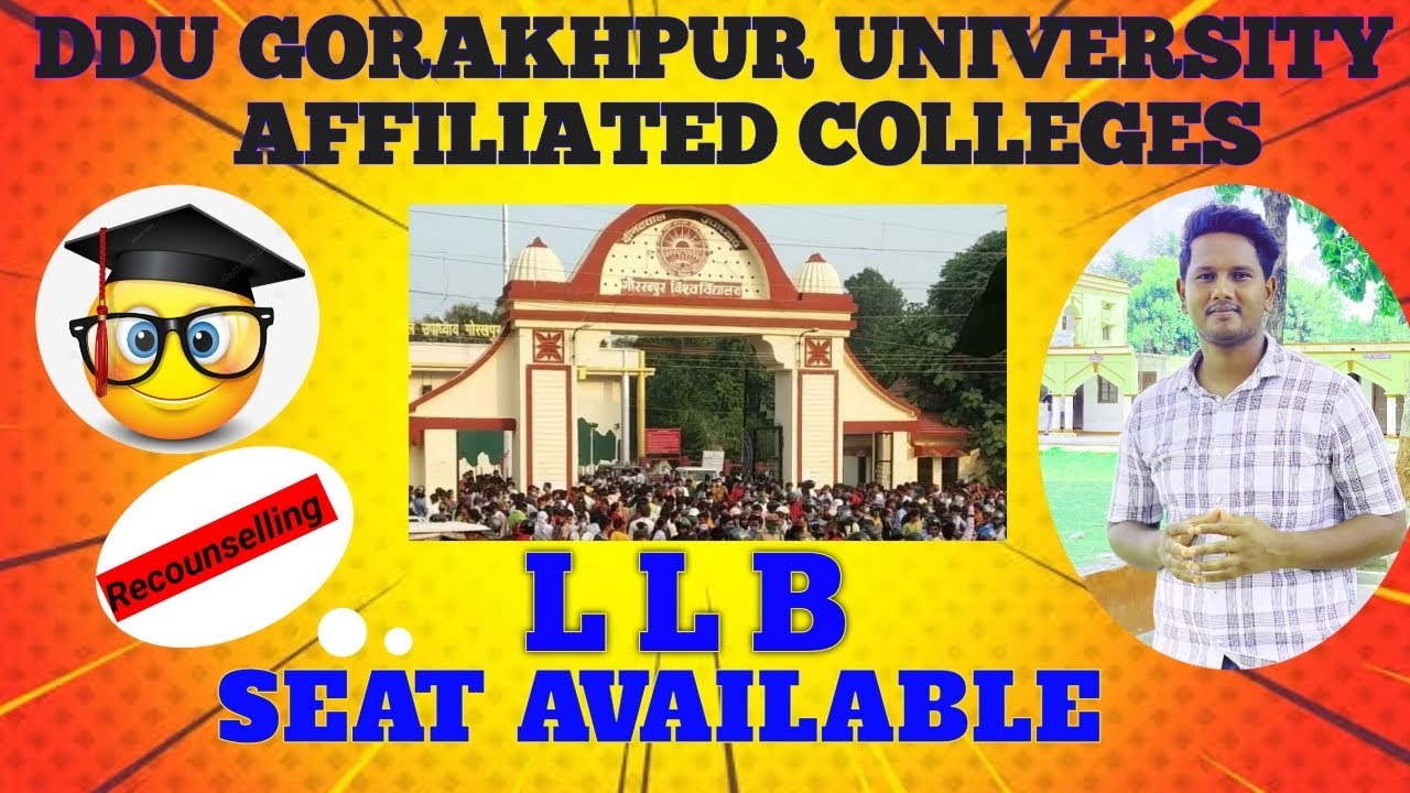 LLB Seats Available in DDU & Affiliated Colleges | Best Affiliated Colleges for LLB | #ddu #affil...