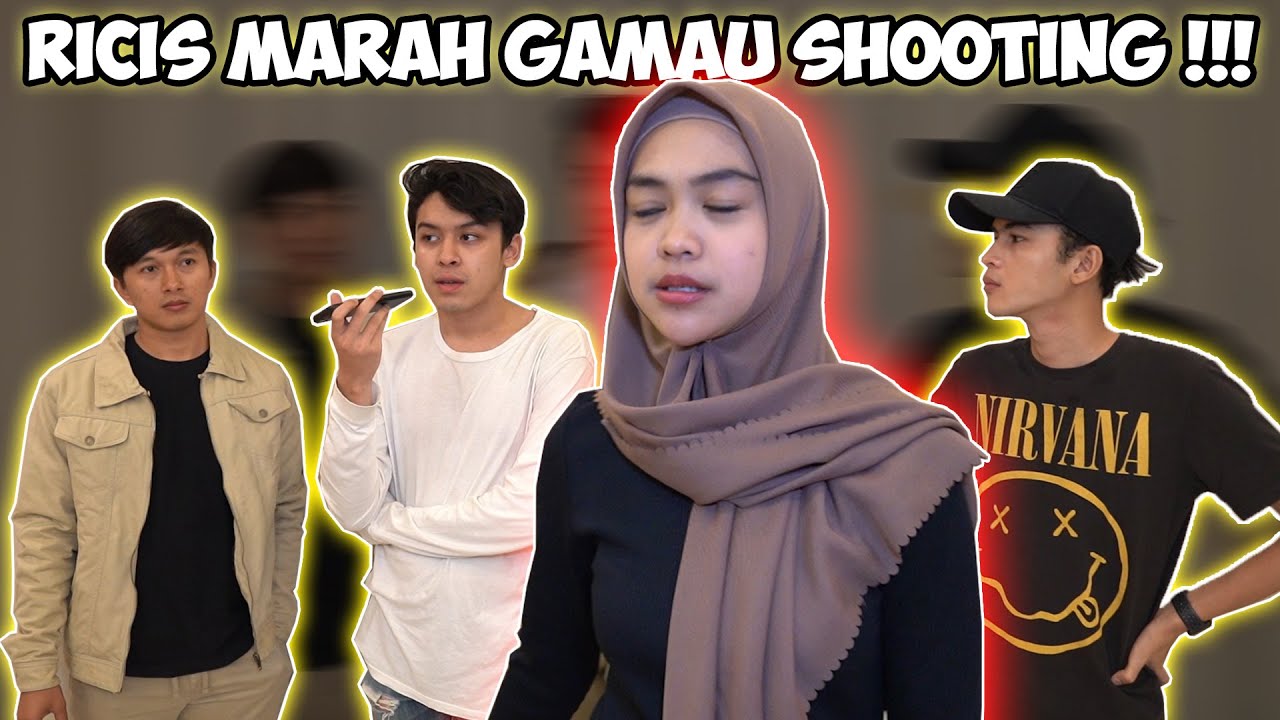 RICIS MARAH GAMAU SHOOTING !! GARA-GARA ADA ATAP ...
