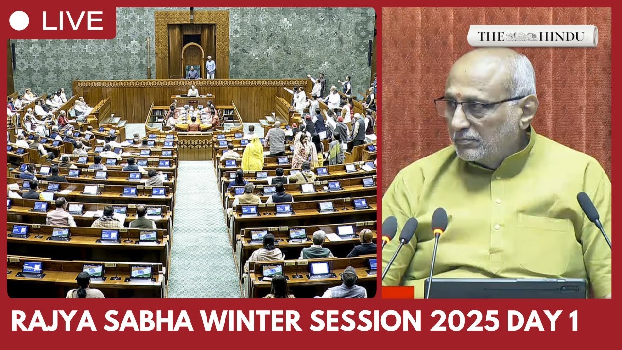 Rajya Sabha Winter Session Day 1 | LIVE