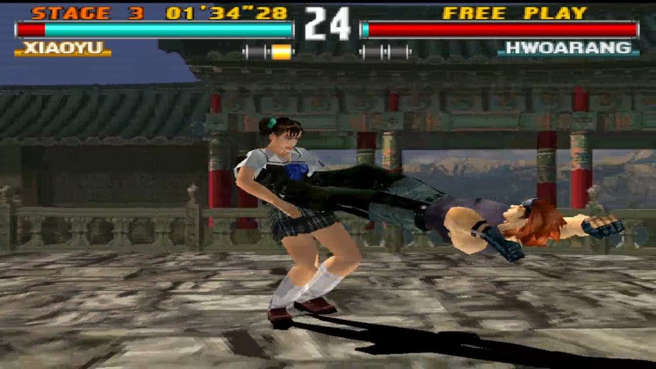 Tekken 3 Xiaoyu with King Moves Arcade