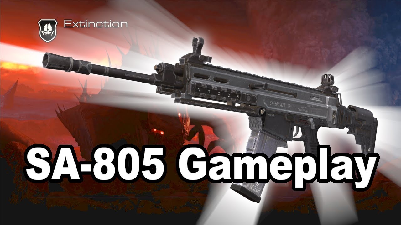 【Extinction】SA-805 in Point of Contact Gameplay【CoD:Ghosts】