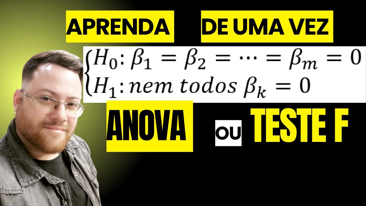 Regress&atilde;o Linear:  An&aacute;lise de Vari&acirc;ncia ANOVA ou Teste F