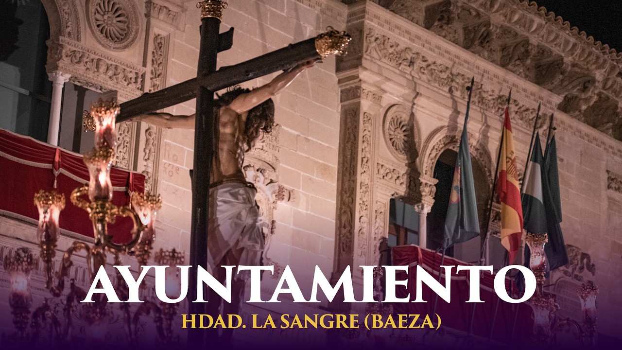 [4K] Ayuntamiento | La Sangre de Baeza | BCT Rescatado de La Solana | Jueves Santo 2025