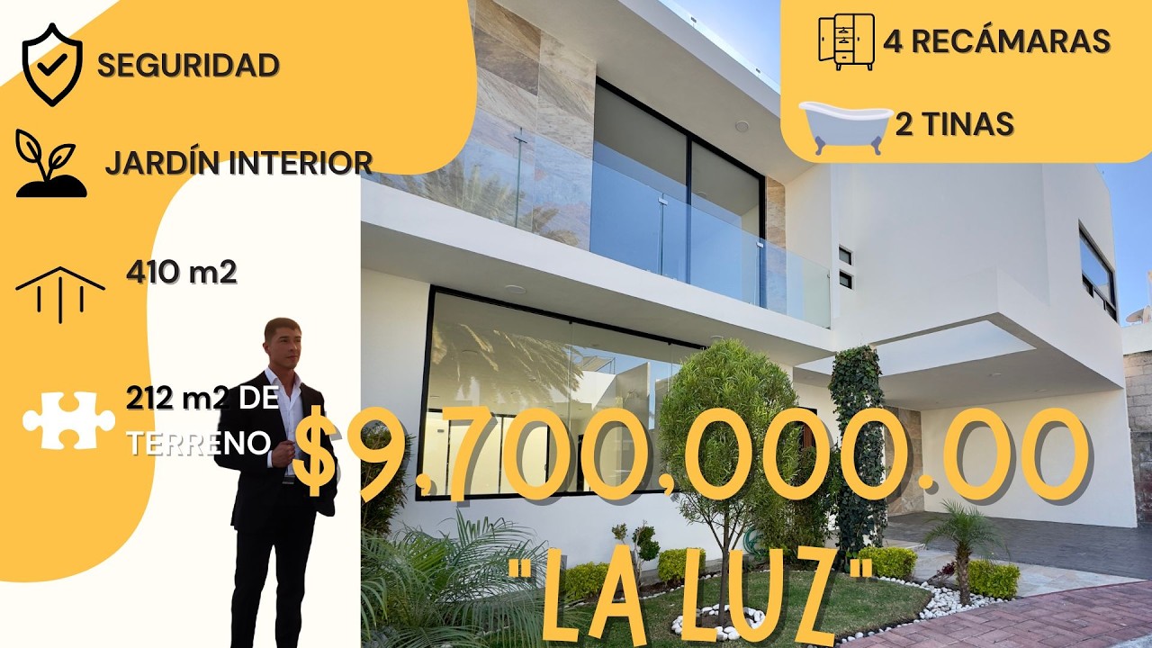 CASA EN VENTA EN EX HACIENDA LA LUZ PACHUCA, CON 4 RECÁMARAS, 2 TINAS Y ROOF TOP INVIERTE $9.7MDP