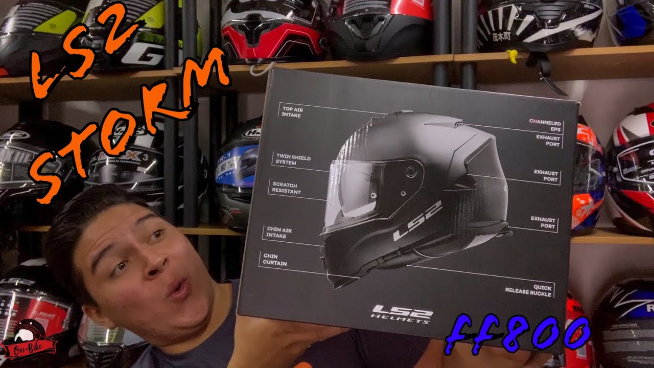 Unboxing y review del casco LS2 STORM FF800 I Ovi Bike