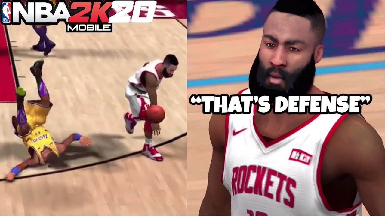 Харден пытался нанести мне травму в четвёртой игре! 😂 NBA 2K20 Mobile Моя карьера, эпизод 55 (SFG4)