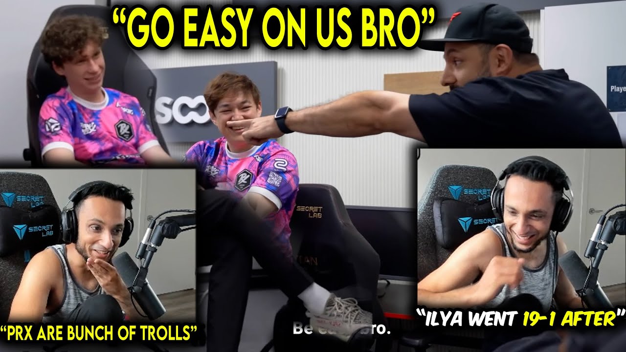 FNS Reacts To TLN FrosT Telling PRX Something “Go Easy On Us”😂 (PRX VLOG!)