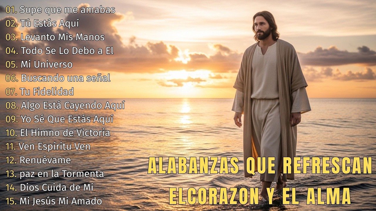 MÚSICA CRISTIANA 2026 - PODEROSAS ALABANZAS CRISTIANAS ADORACION - LEVANTO MIS MANOS