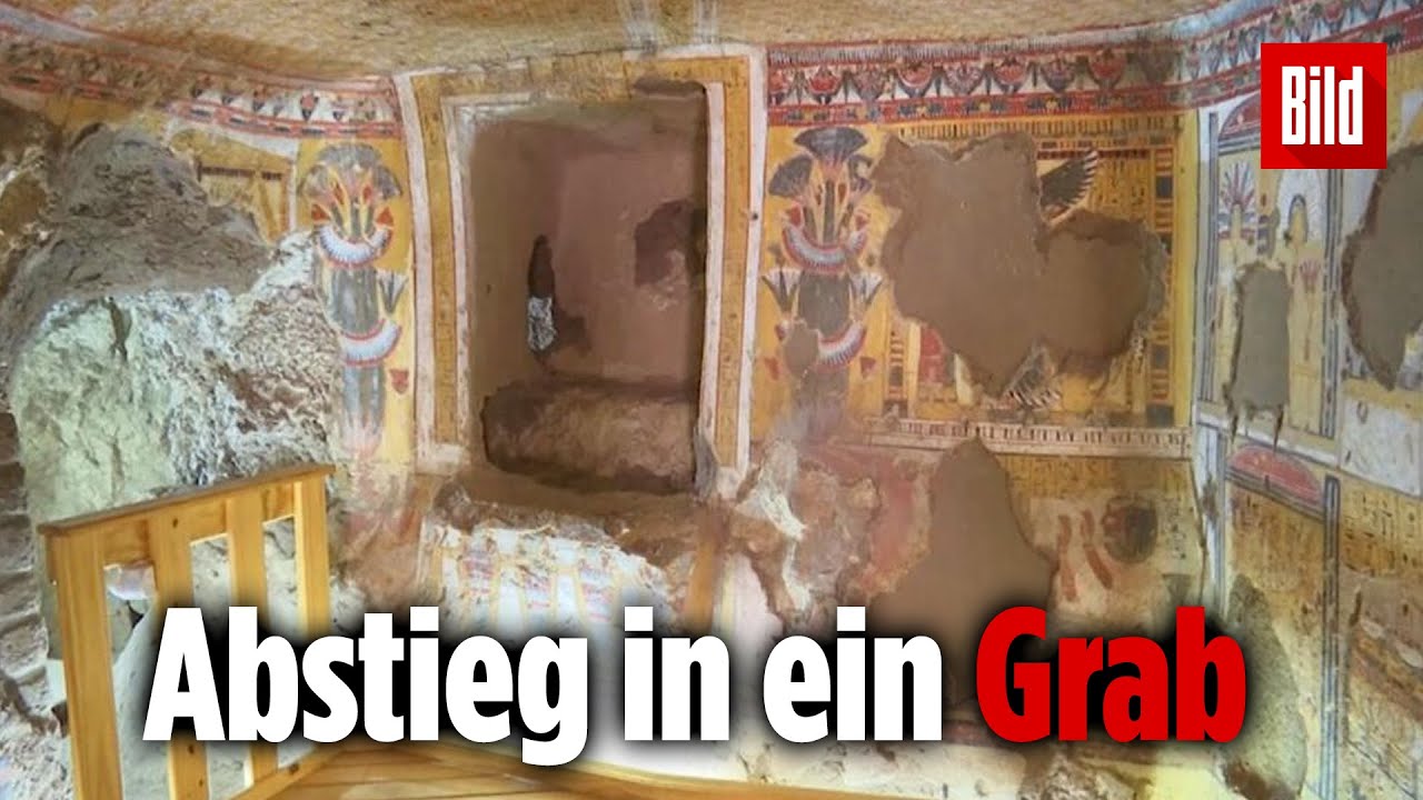 3500 Jahre alte Grabkammern in Theben erstmals für Öffentlichkeit geöffnet