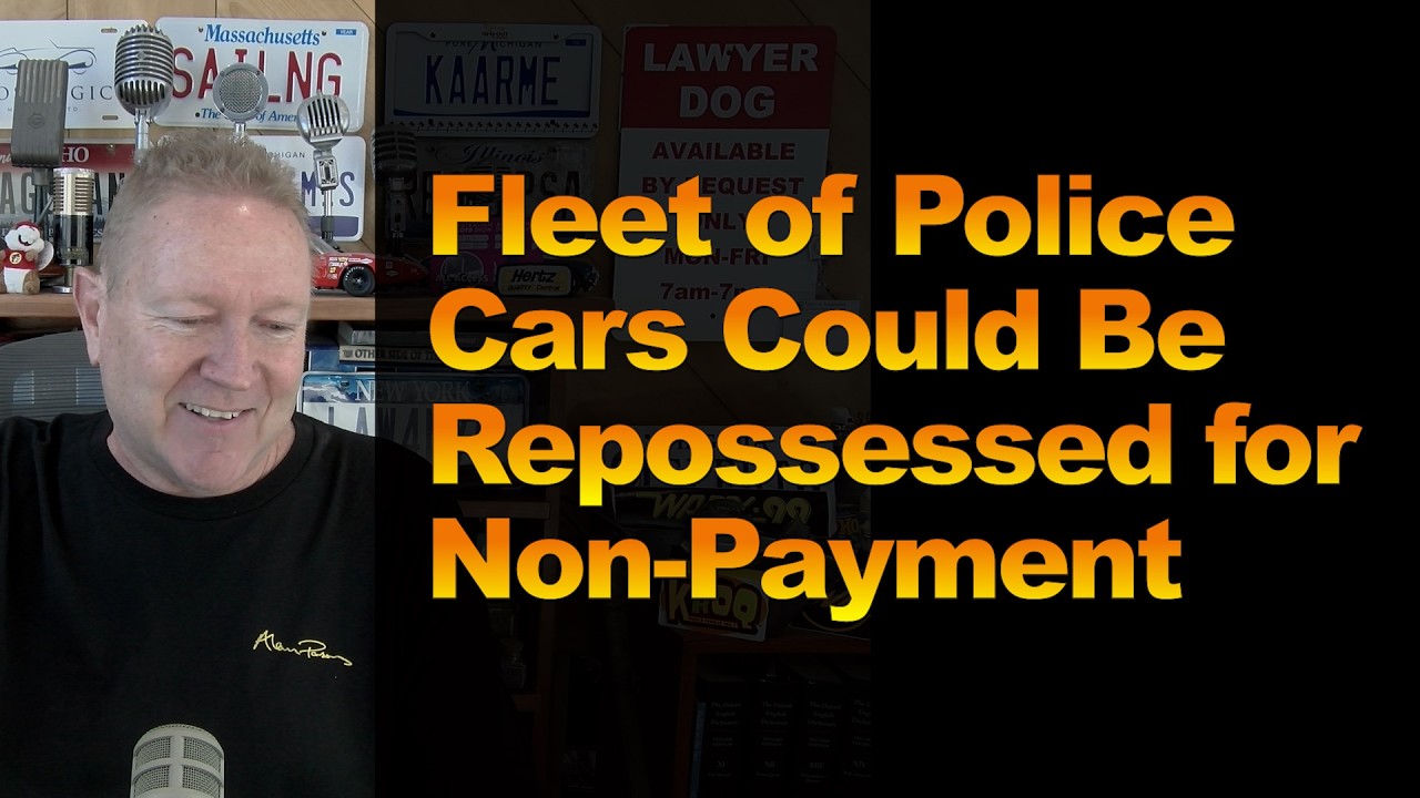 Fleet of Police Cars Could Be Repossessed for Non-Payment