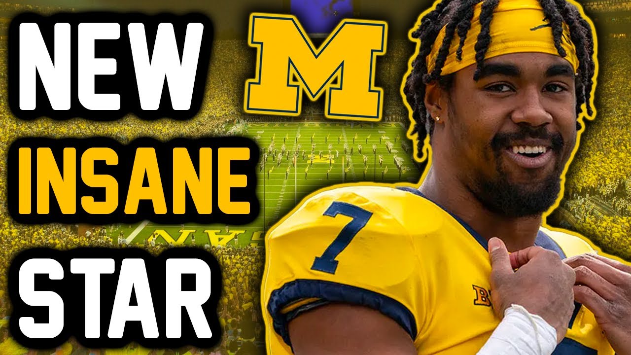 MICHIGAN Has THE MOST INSANE BACKUP RB in College Football (Meet Donovan Edwards)