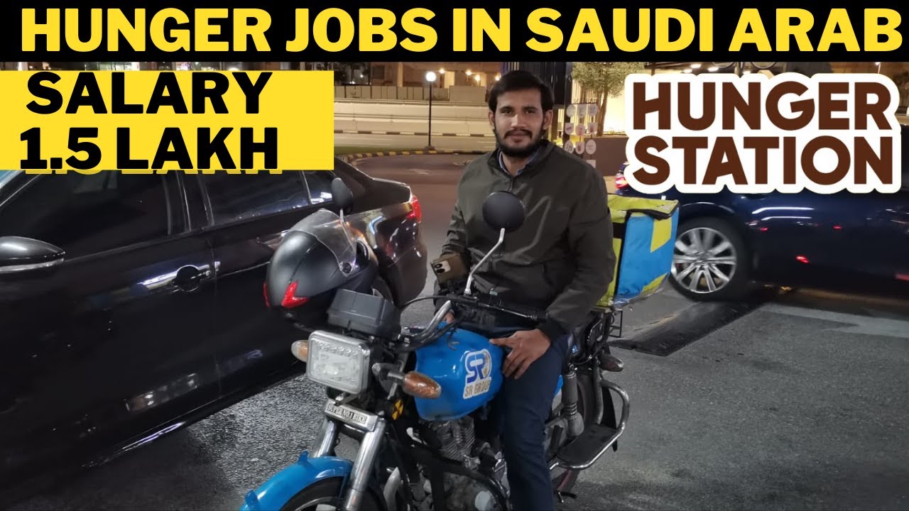 Bike Delivery Jobs in Saudi 2024 l saudi delivery jobs in Saudi Arab l Hunger jobs@TravellingYaseen