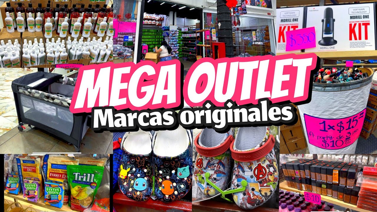 😱 OTRO Mega OUTLET BARATO cerca del ZOCALO 🤔 Marcas ORIGINALES " Electronica, Crocs, Cosmeticos