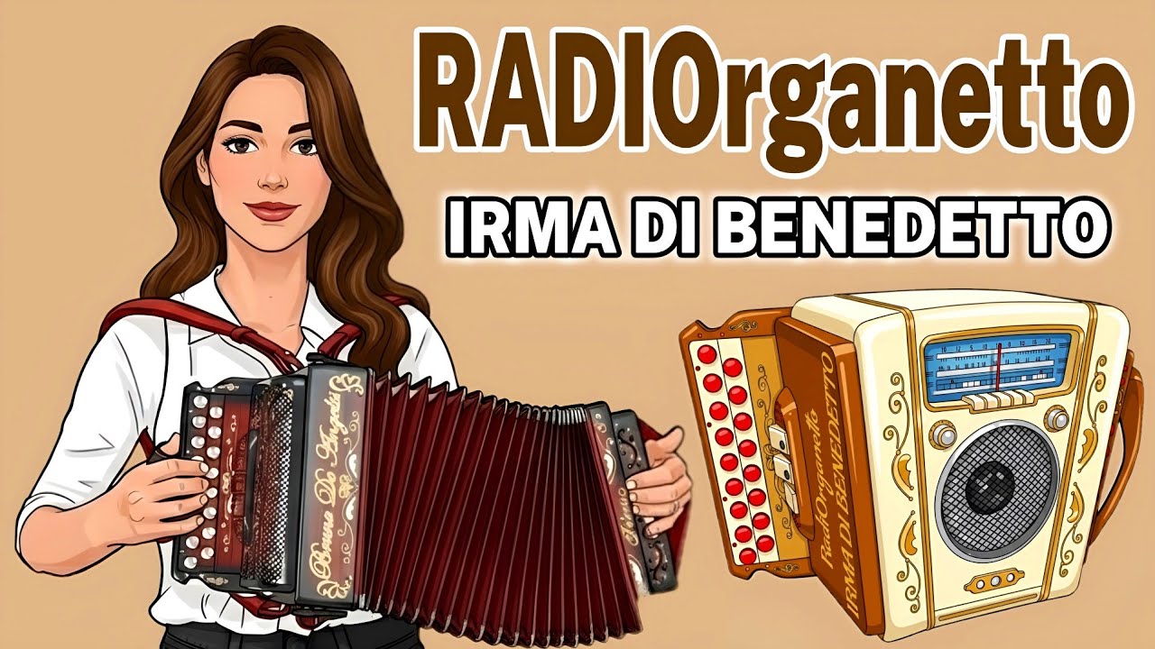 RADIOrganetto 📻 IRMA DI BENEDETTO 🪗 Organetto Abruzzese Accordion 