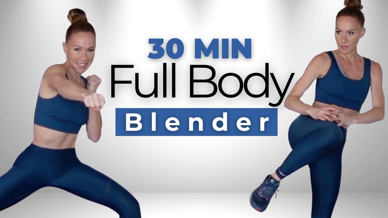 30 MIN Fiery🔥 Full Body HIIT Workout Mini Blender Format - Get Fit Fast!