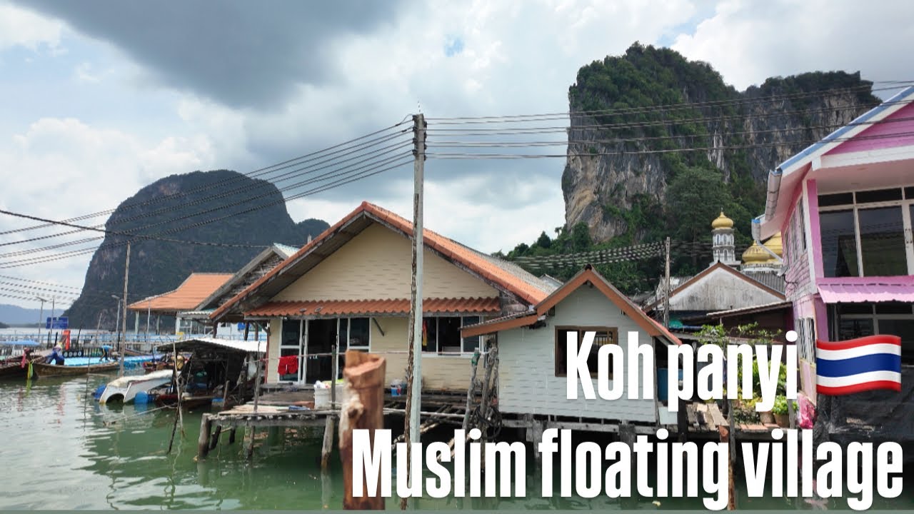 Koh Panyi , the Floating Muslim village in Phang Nga Thailand 🇹🇭 #ประเทศไทย #floatingvillage