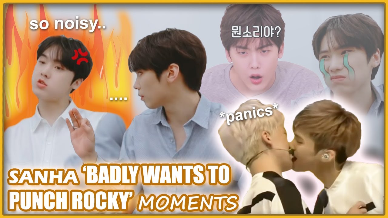 Astro Sanha 'badly wants to PUNCH Rocky' moments 👊