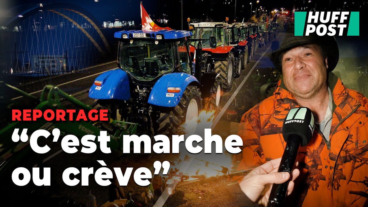 Contre le Mercosur, ces agriculteurs bloquent le pont de l’Europe à Strasbourg