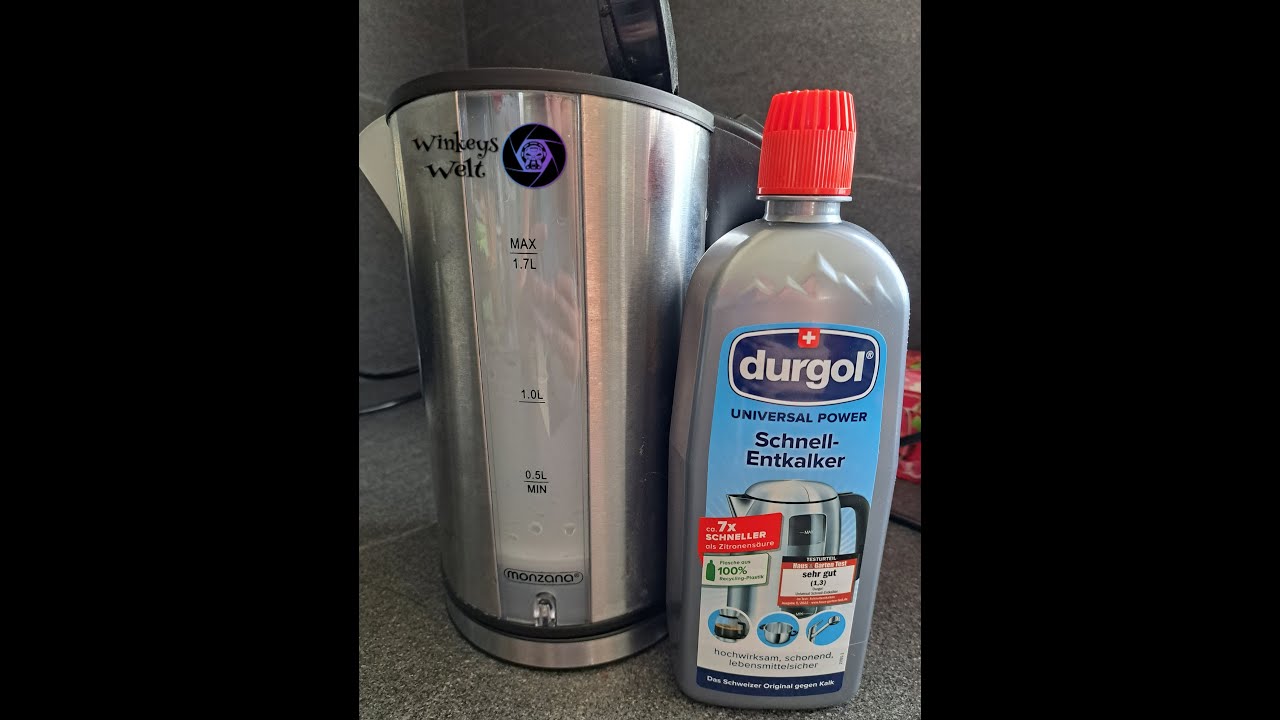 Durgol Schnellentkalker für Wasserkocher, Kaffeemaschinen und mehr