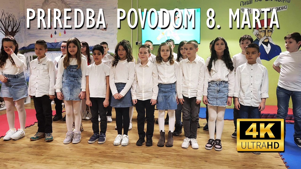 Priredba povodom 8. marta - III F 