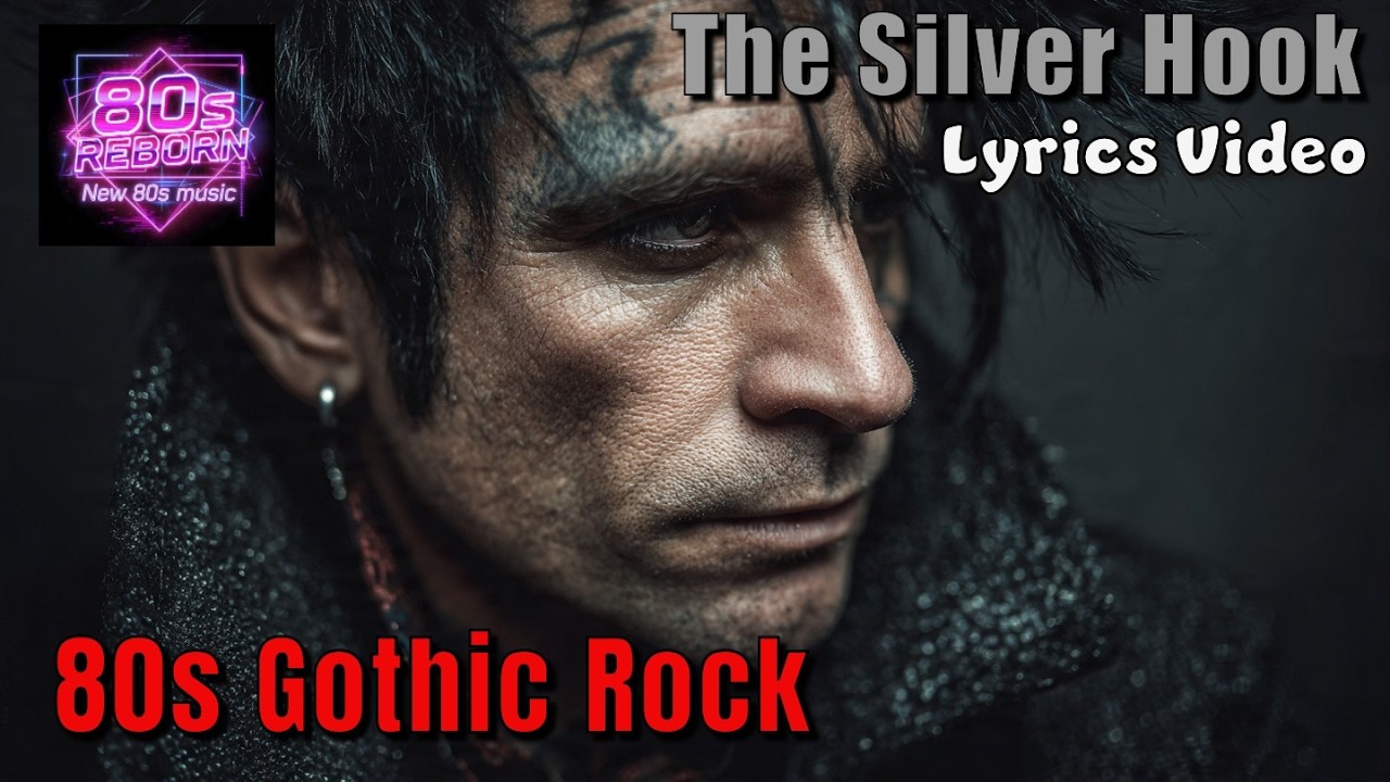 80s REBORN: The Silver Hook - Lyrics Video (Gothic Rock)